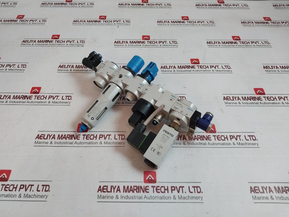 Festo Hee-d-mini-24 Air Preparation Unit 19-26.4V Dc 2.5W Ip00/65 36Psi/0,25Mpa