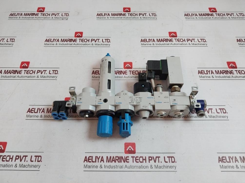 Festo Hee-d-mini-24 Air Preparation Unit 19-26.4V Dc 2.5W Ip00/65 36Psi/0,25Mpa