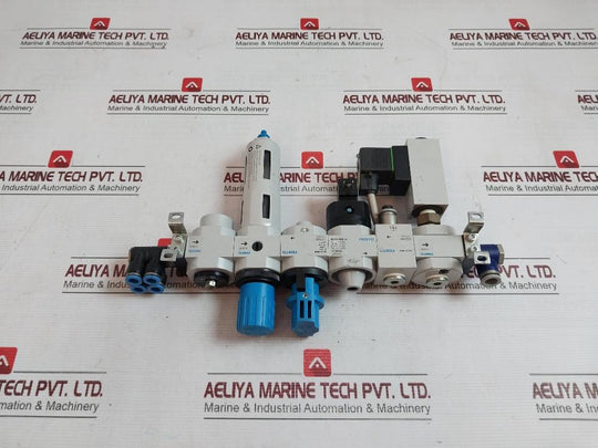 Festo Hee-d-mini-24 Air Preparation Unit 19-26.4V Dc 2.5W Ip00/65 36Psi/0,25Mpa