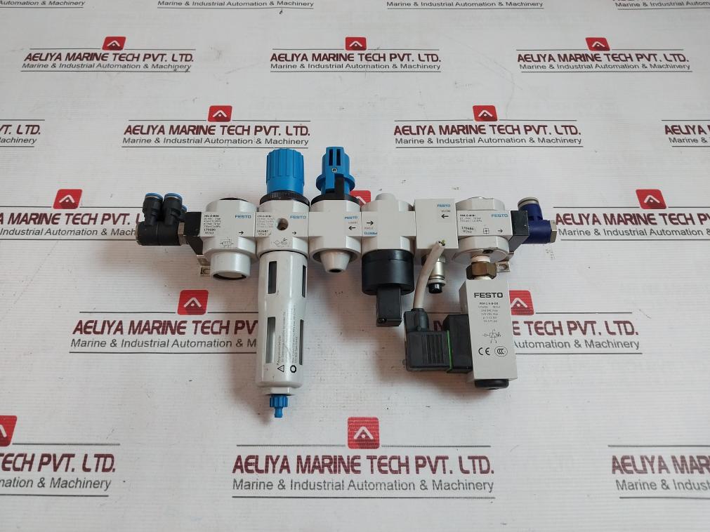 Festo Hee-d-mini-24 Air Preparation Unit 19-26.4V Dc 2.5W Ip00/65 36Psi/0,25Mpa