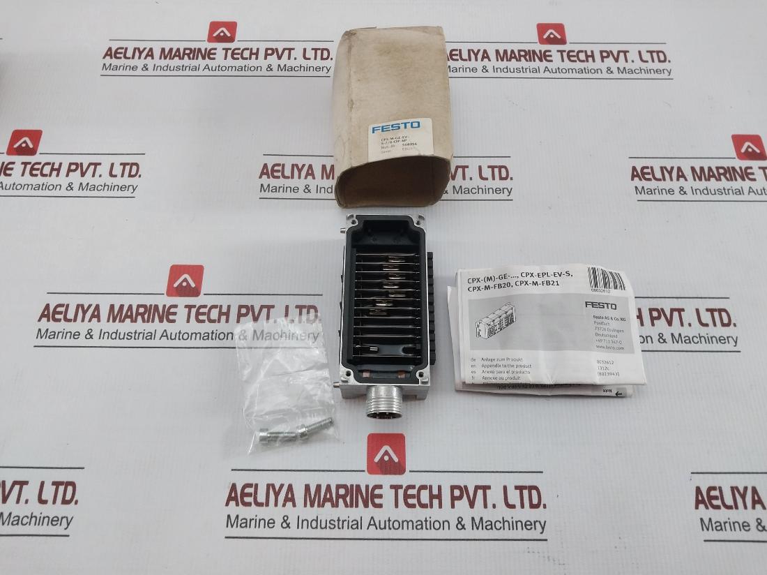 Festo Interlinking Block Cpx-m-ge-ev-s-7/8-cip-4P