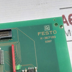 Festo K-367189 Pcb For Control Module 390744 V1.7 L-367189