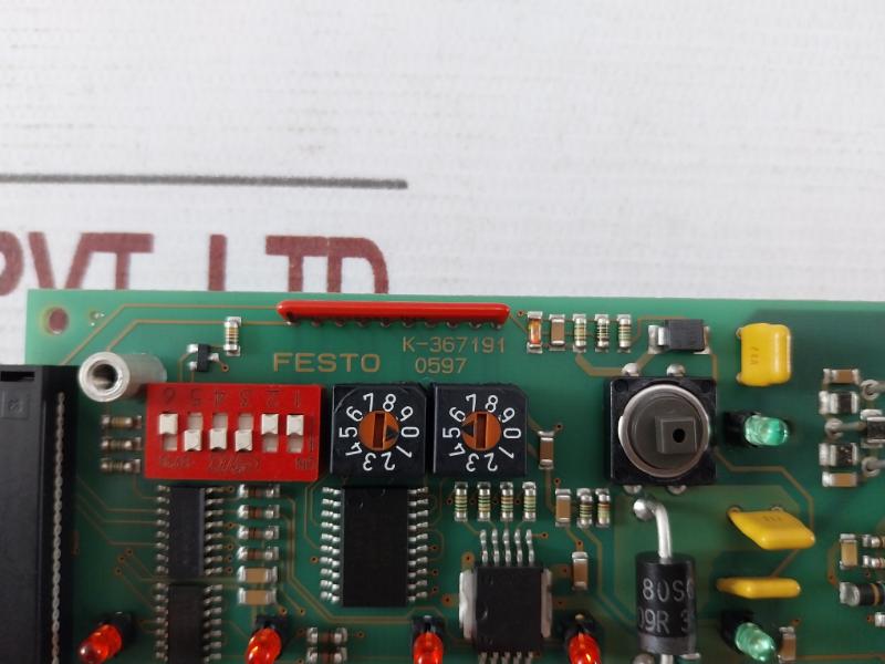 Festo K-367191 Printed Circuit Board 7970 0746 0597