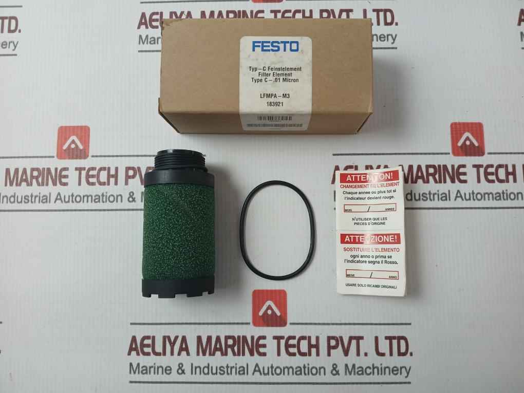 Festo Lfmpa-m3 Filter Element C-.01 Micron