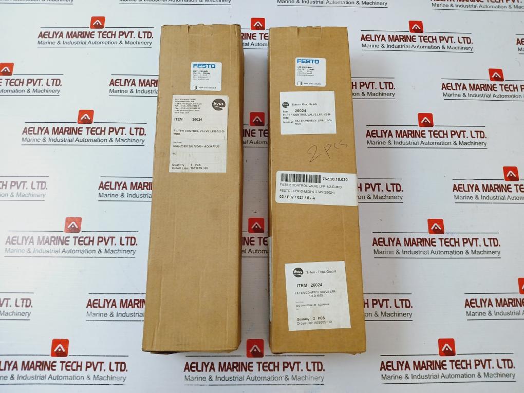 Festo Lfr-d-midi Filter Regulator Unit With Pressure Gauge 16bar/230 Psi/1,6 Mpa