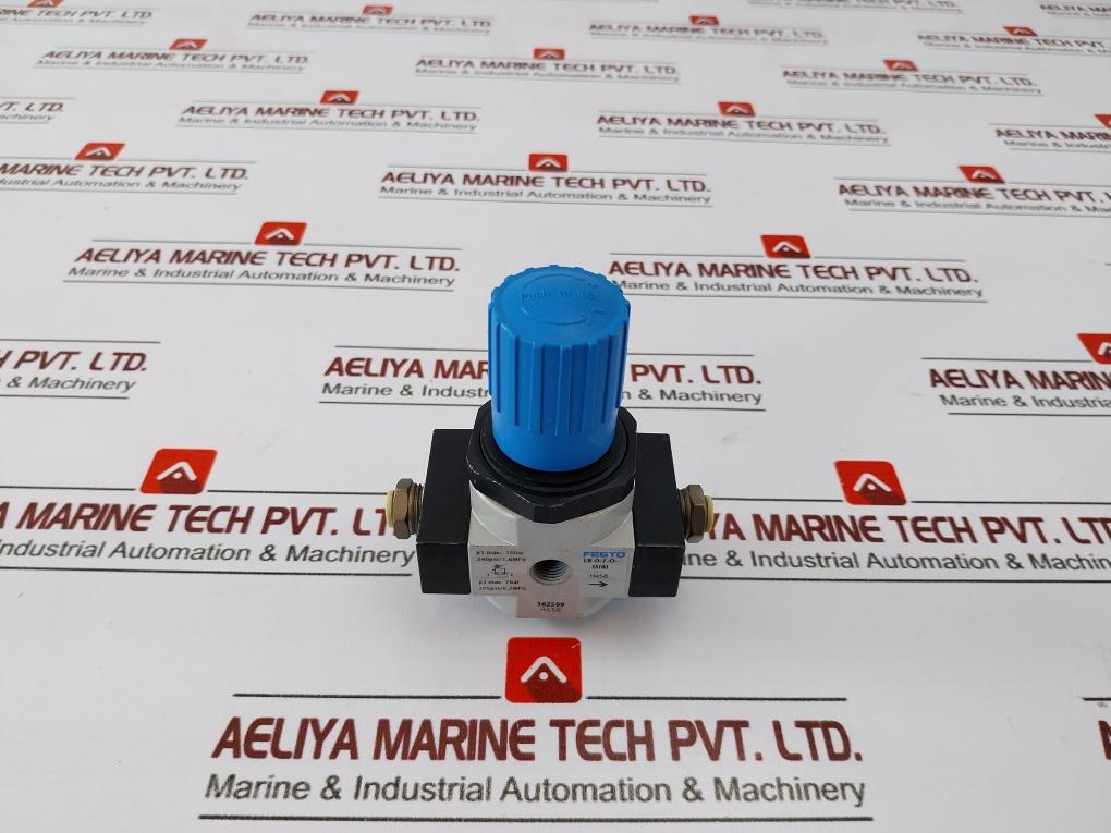 Festo Lr-d-7-o-mini Pressure Regulator, Used, 16bar Max, 1/4'' Npt