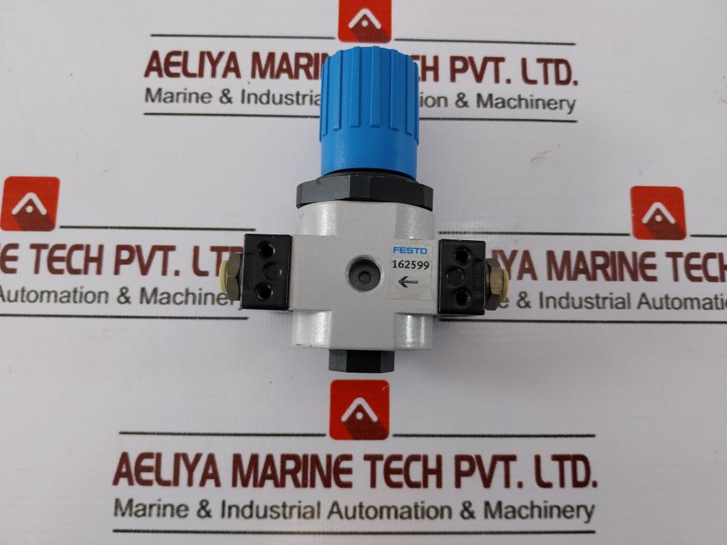 Festo Lr-d-7-o-mini Pressure Regulator, Used, 16bar Max, 1/4'' Npt