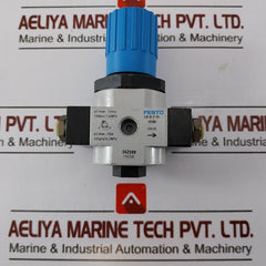 Festo Lr-d-7-o-mini Pressure Regulator, Used, 16bar Max, 1/4'' Npt"