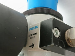 Festo Lr-d-mini Pressure Regulator 159625 16Bar 240Psi / 1,6Mpa 0-220 Psi 12Bar