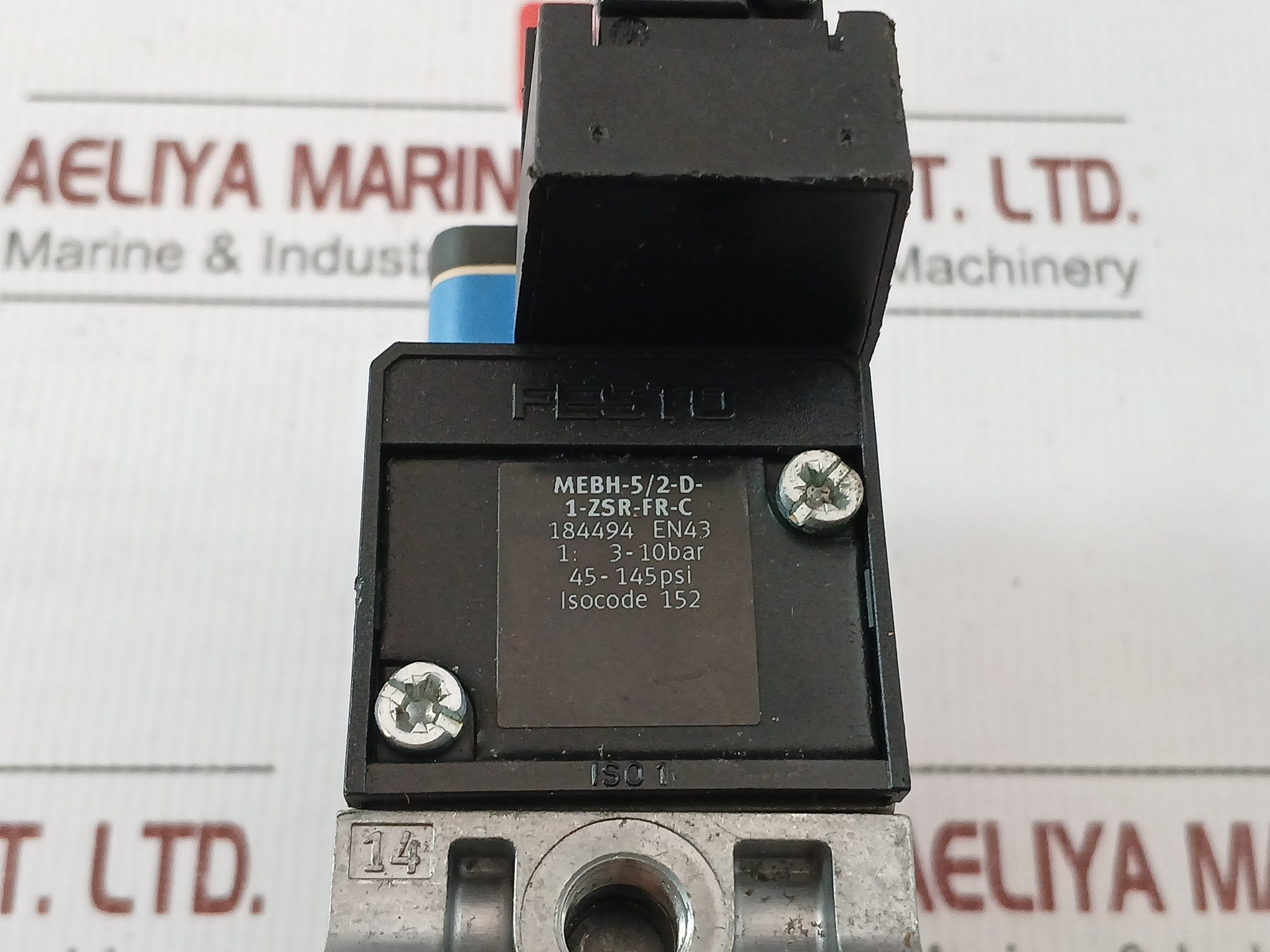 Festo Mebh-5/2-d-1-zsr-fr-c Solenoid Valve