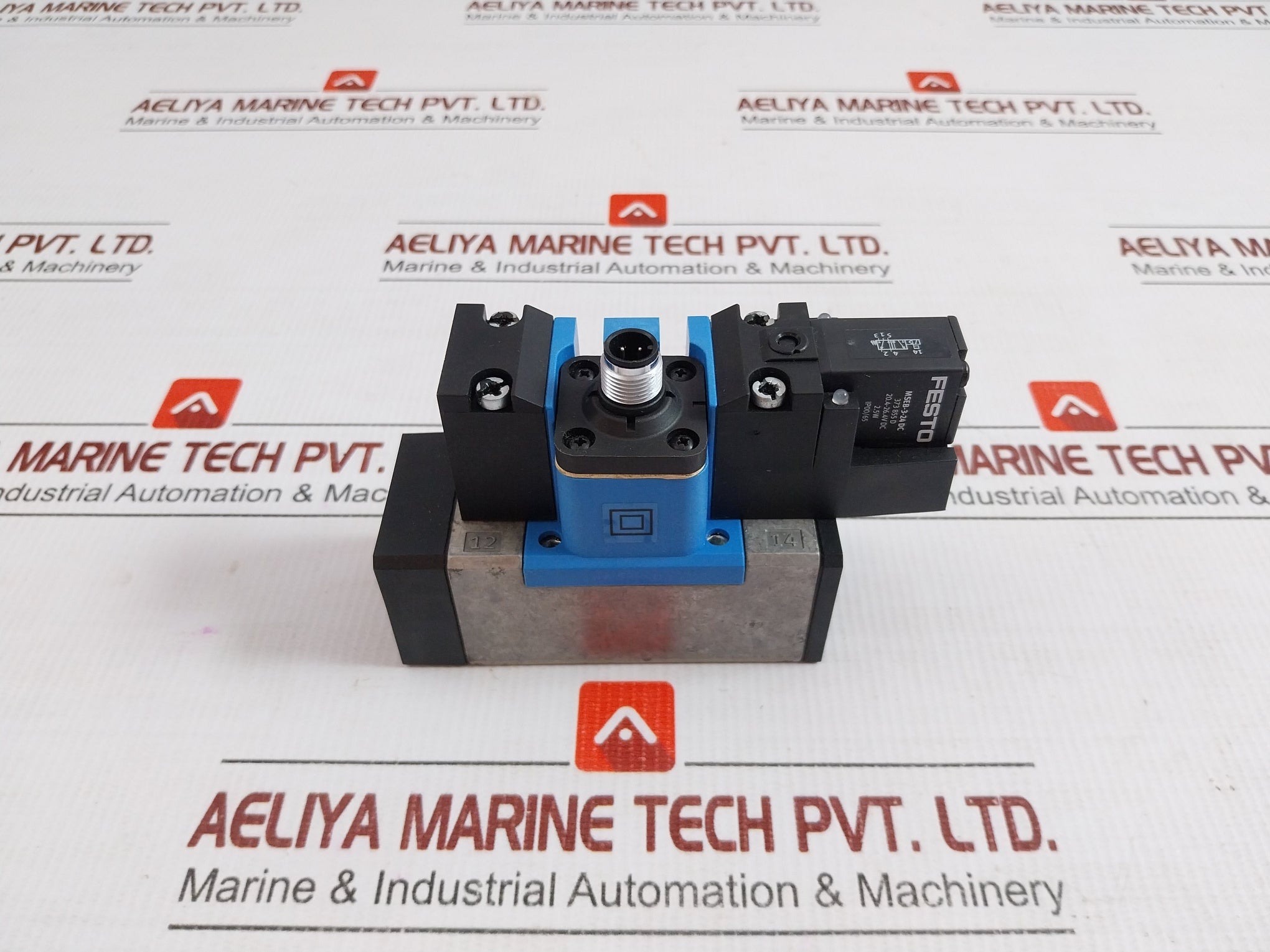 Festo Mebh-5/2-d-1-zsr-fr-c Solenoid Valve 3-10 Bar