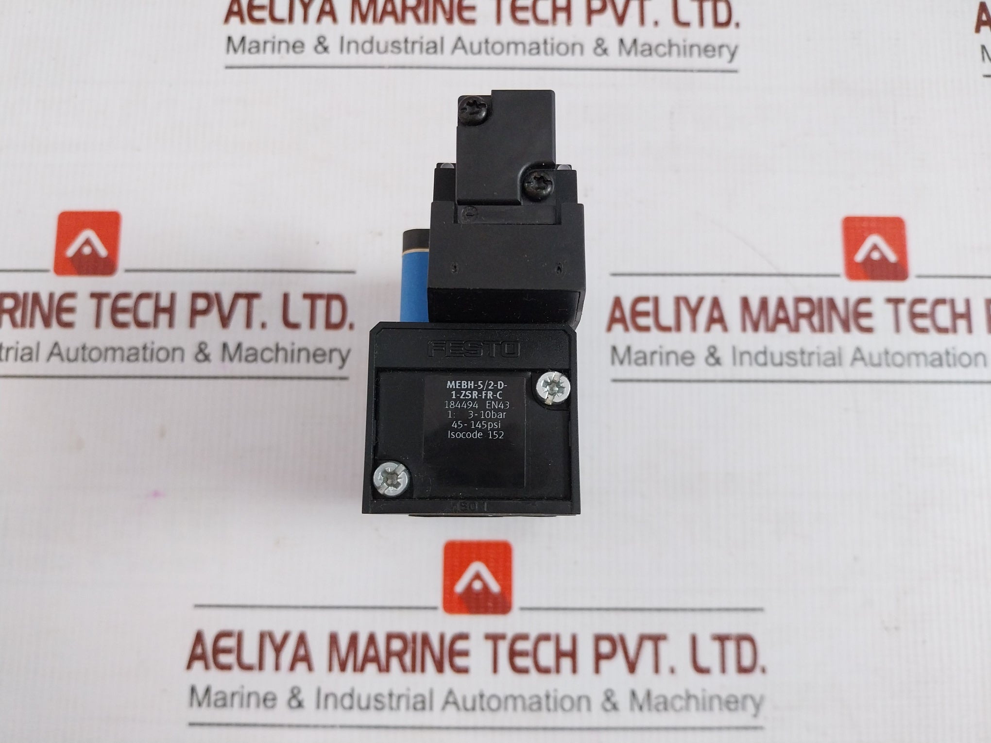 Festo Mebh-5/2-d-1-zsr-fr-c Solenoid Valve 3-10 Bar