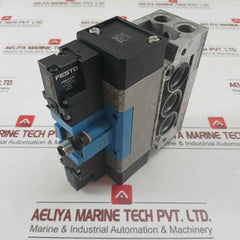 Festo Mebh-5/3B-d-2-zsr-c Solenoid Valve 40-145Psi 20.4-26.4V Dc