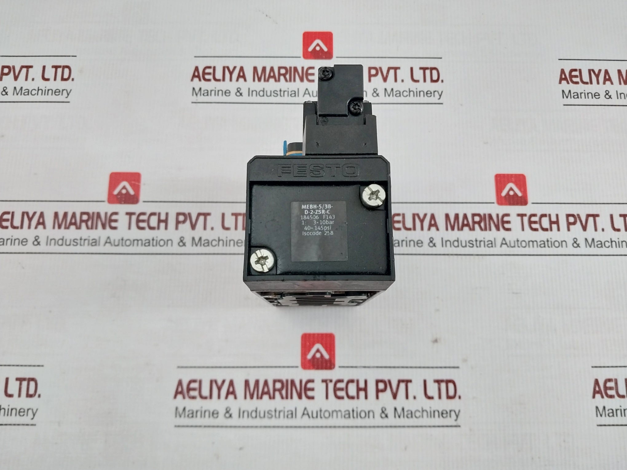 Festo Mebh-5/3B-d-2-zsr-c Solenoid Valve 3-10 Bar