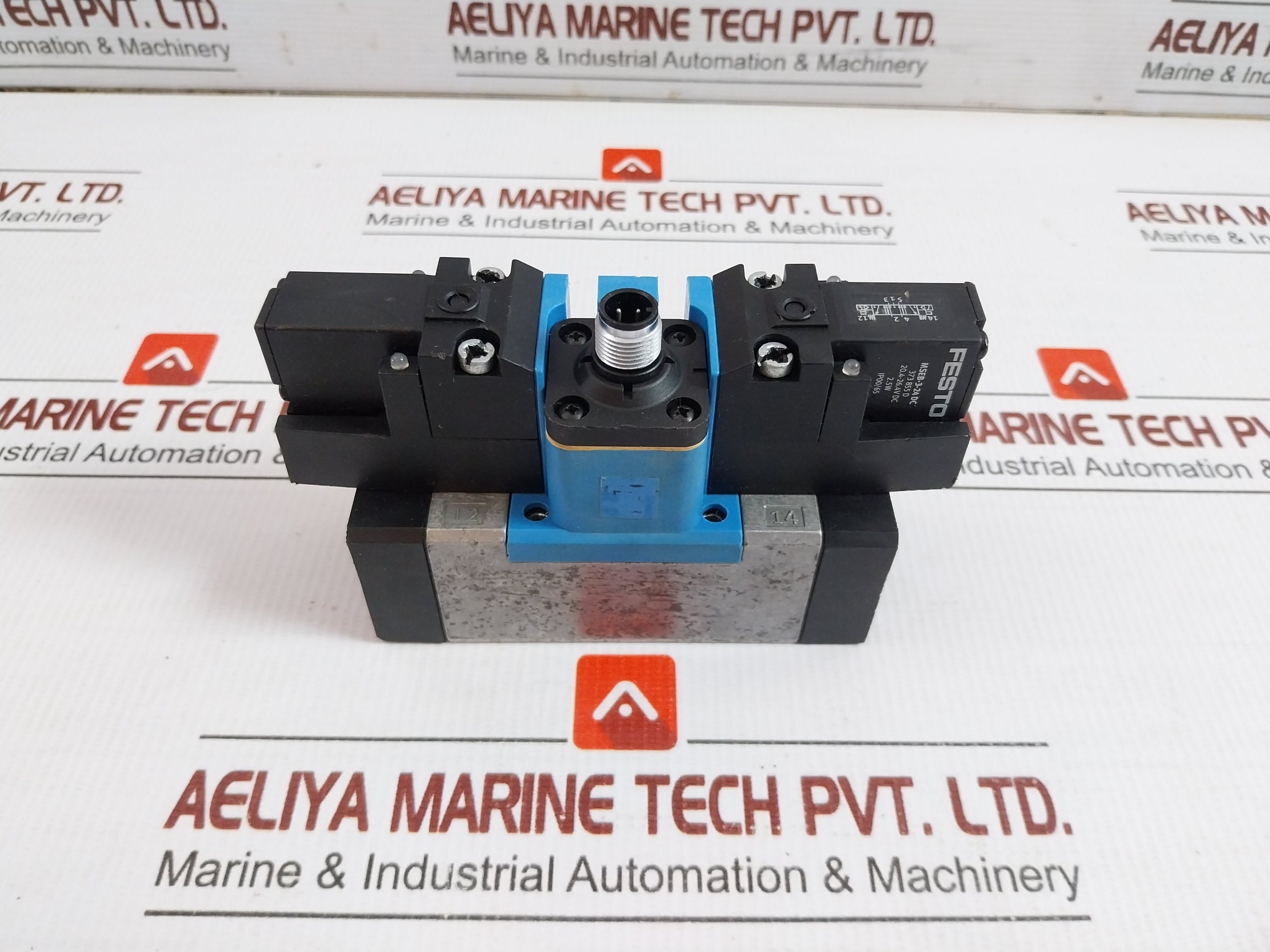 Festo Mebh-5/3E-d-1-zsr-c Solenoid Valve 184497 F343
