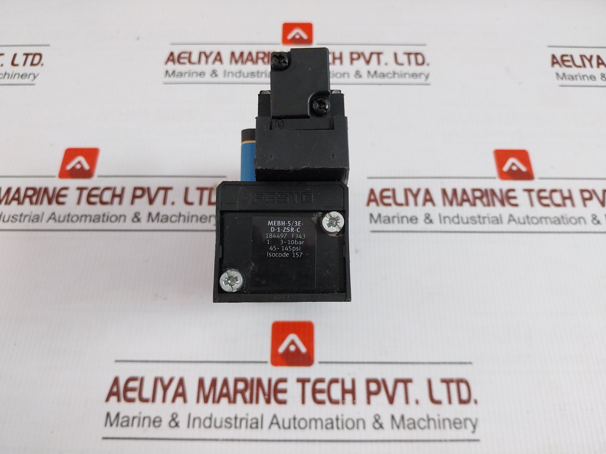 Festo Mebh-5/3E-d-1-zsr-c Solenoid Valve 184497 F343