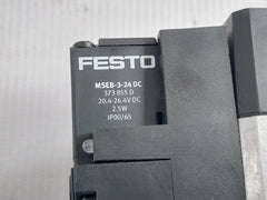 Festo Mebh-5/3G-d-2-zsr-c Solenoid Valve 3-10 Bar