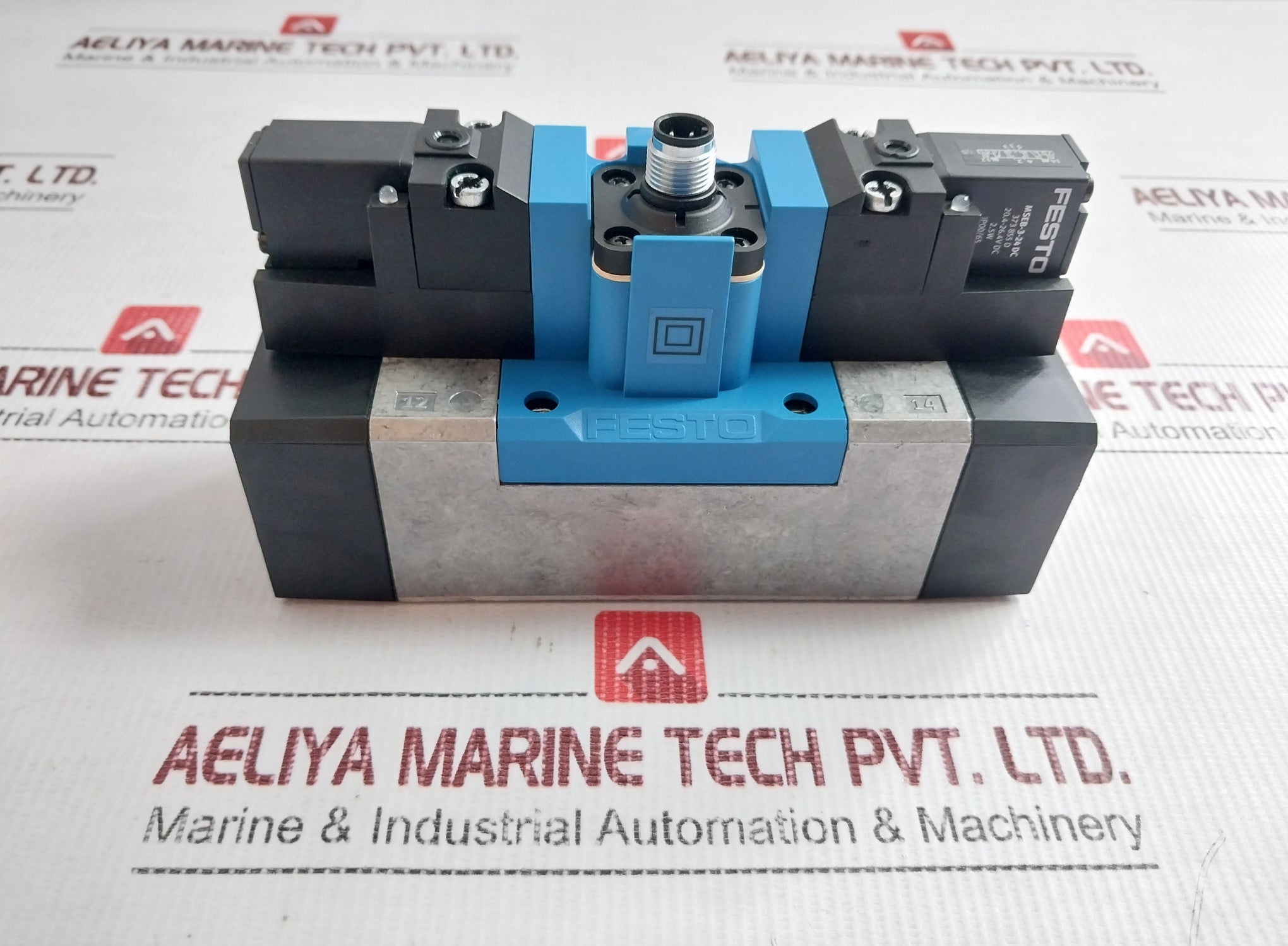Festo Mebh-5/3G-d-2-zsr-c Solenoid Valve 3-10 Bar