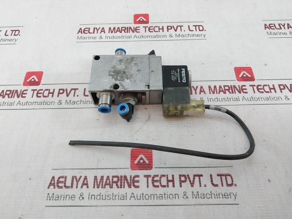 Festo Mfh-3-1/4-s Solenoid Valve 7959 W702 138,120Psi 42Vac 50/60Hz