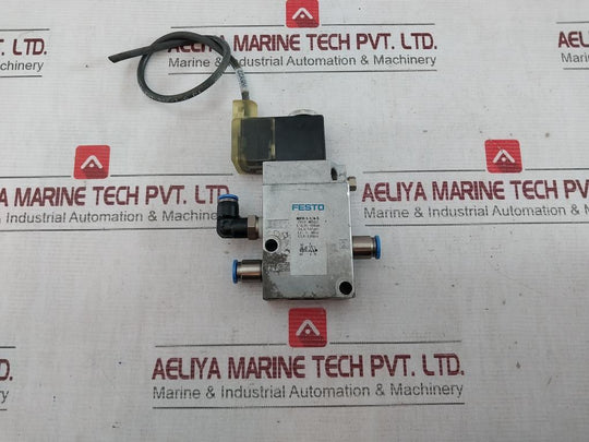 Festo Mfh-3-1/4-s Solenoid Valve 7959 Wd02 4-145Psi 8-120Psi 1-8Bar 50/60Hz
