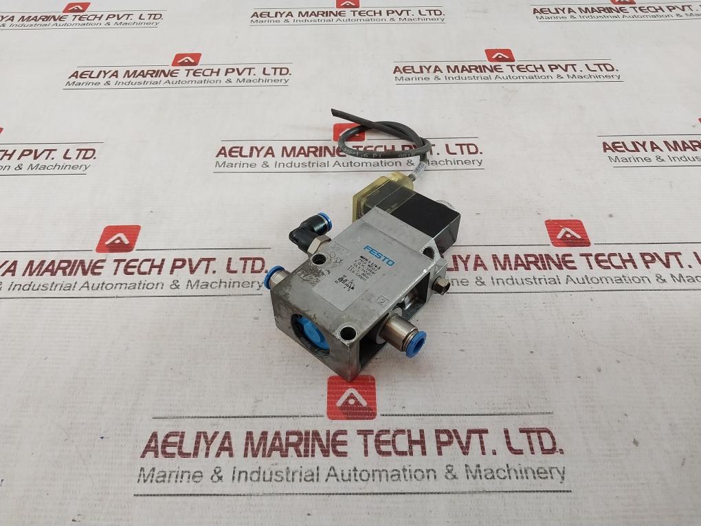 Festo Mfh-3-1/4-s Solenoid Valve 7959 Wd02 4-145Psi 8-120Psi 1-8Bar 50/60Hz