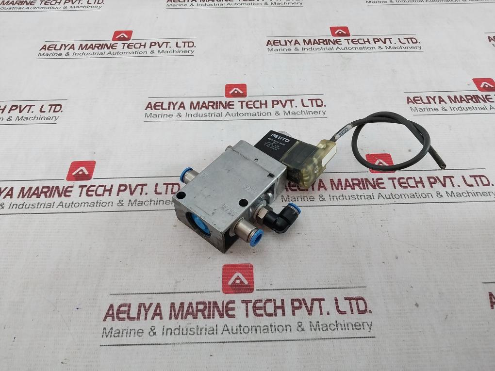 Festo Mfh-3-1/4-s Solenoid Valve 7959 Wd02 4-145Psi 8-120Psi 1-8Bar 50/60Hz