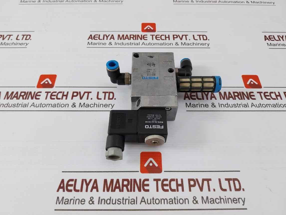 Festo Mfh-3-1/4 Solenoid Valve 42V Ac 50/60Hz 4.5W