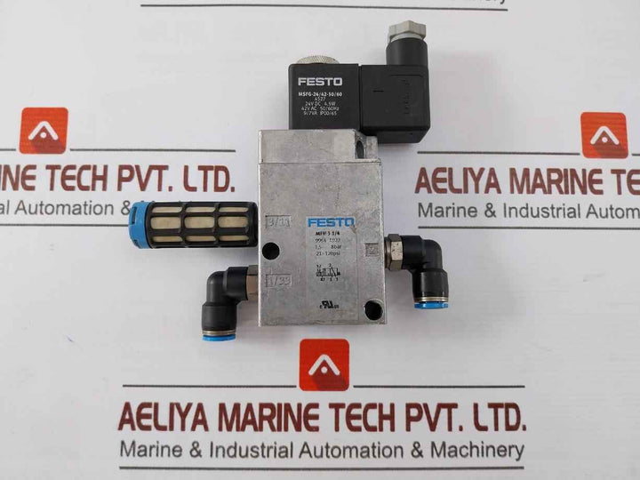 Festo Mfh-3-1/4 Solenoid Valve 42V Ac 50/60Hz 4.5W