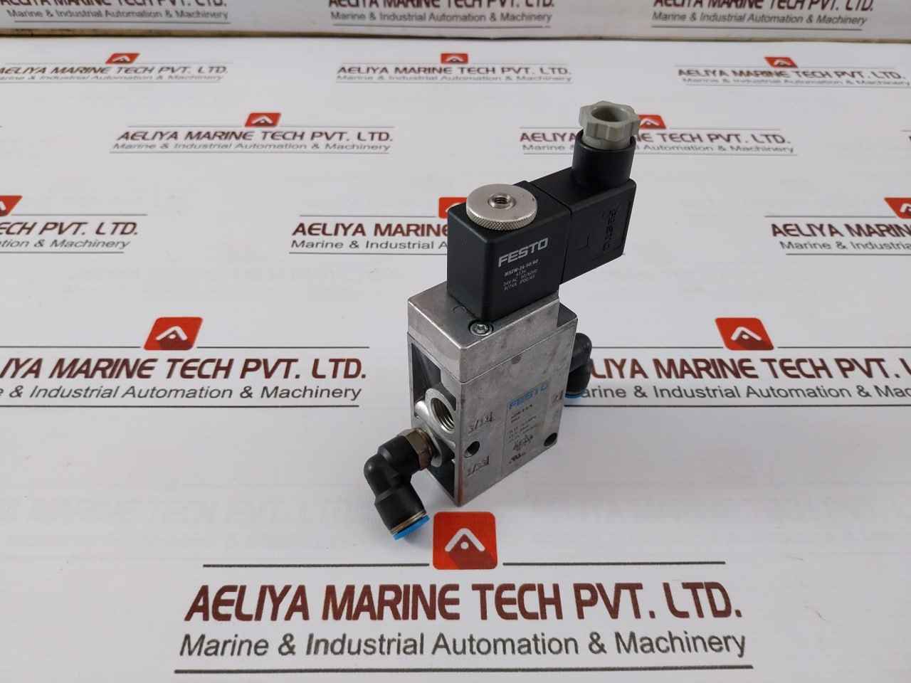 Festo Mfh-3-1/4 Solenoid Valve 75-116Psi 24Vac 50/60Hz Ip00/65