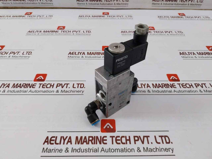 Festo Mfh-3-1/4 Solenoid Valve 75-116Psi 24Vac 50/60Hz Ip00/65