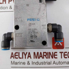Festo Mfh-3-1/4 Solenoid Valve 75-116Psi 24Vac 50/60Hz Ip00/65
