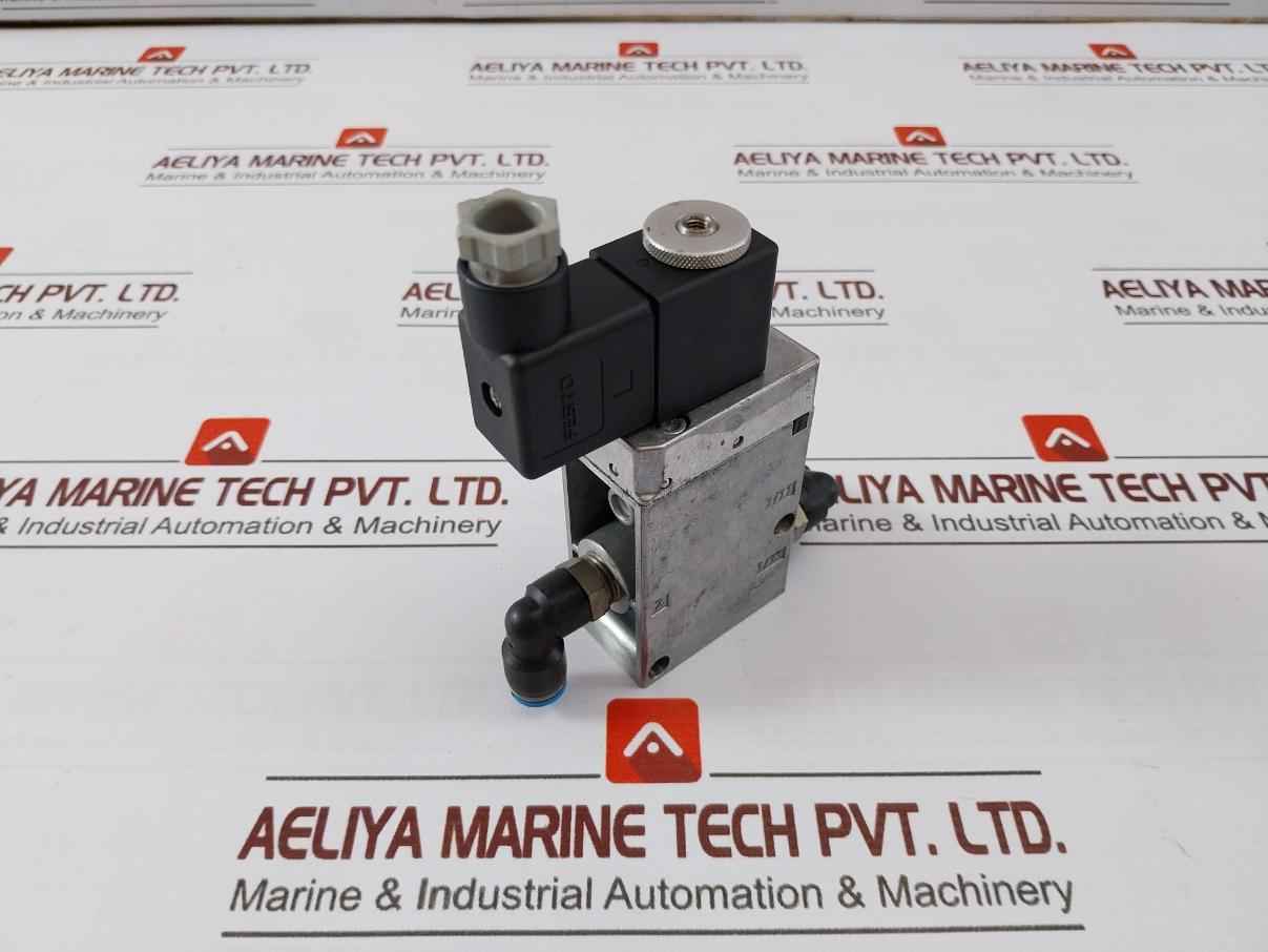 Festo Mfh-3-1/4 Solenoid Valve 75-116Psi 24Vac 50/60Hz Ip00/65
