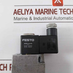 Festo Mfh-3-1/4 Solenoid Valve 75-116Psi 24Vac 50/60Hz Ip00/65