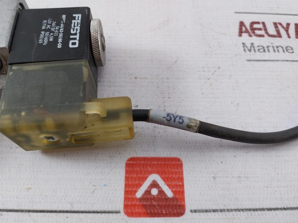 Festo Mfh-3-1/8 Solenoid Valve 24V Dc 4.5W 10A 250V