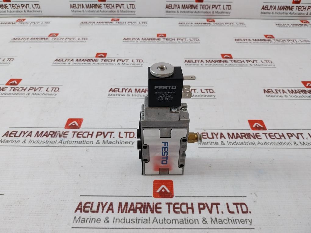 Festo Mfh-5-1/8-b 19758 Air Solenoid Valve 2-10Bar 28-145Psi