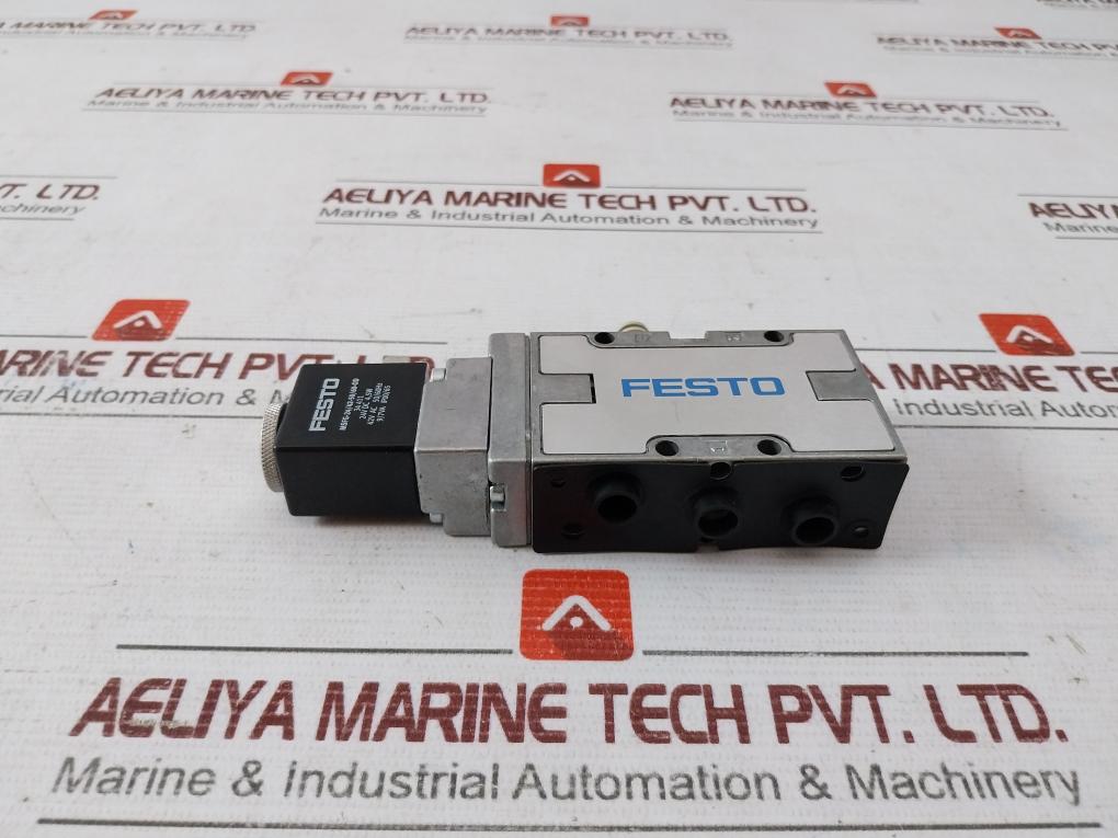 Festo Mfh-5-1/8-b 19758 Air Solenoid Valve 2-10Bar 28-145Psi