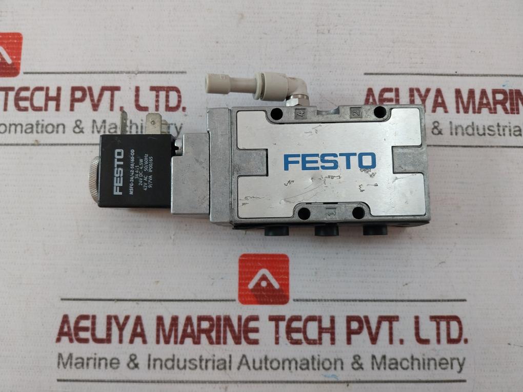 Festo Mfh-5-1/8-b Solenoid Valve 2-10Bar Msfg-24/42-50/60-od