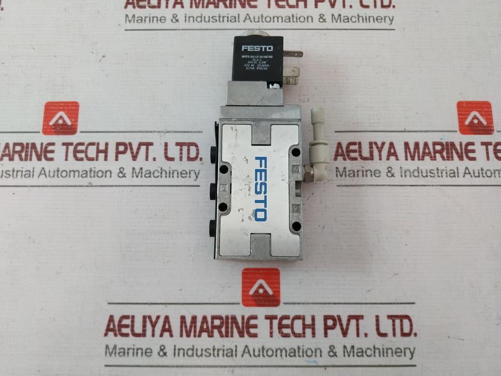 Festo Mfh-5-1/8-b Solenoid Valve 2-10Bar Msfg-24/42-50/60-od