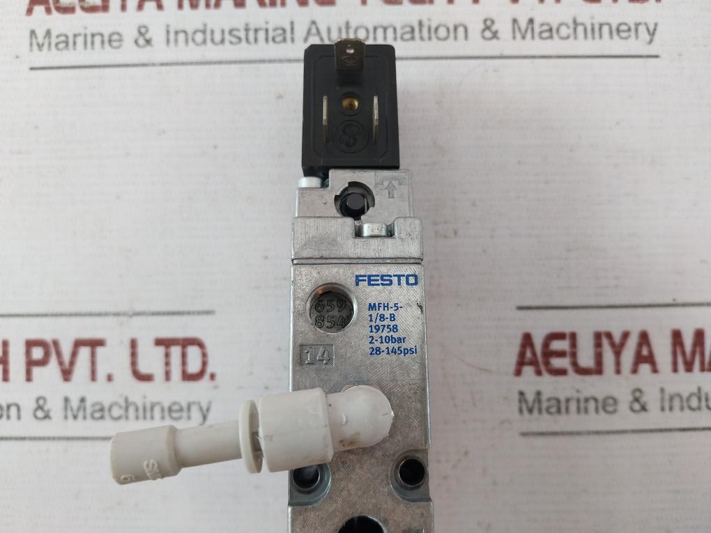 Festo Mfh-5-1/8-b Solenoid Valve 2-10Bar Msfg-24/42-50/60-od