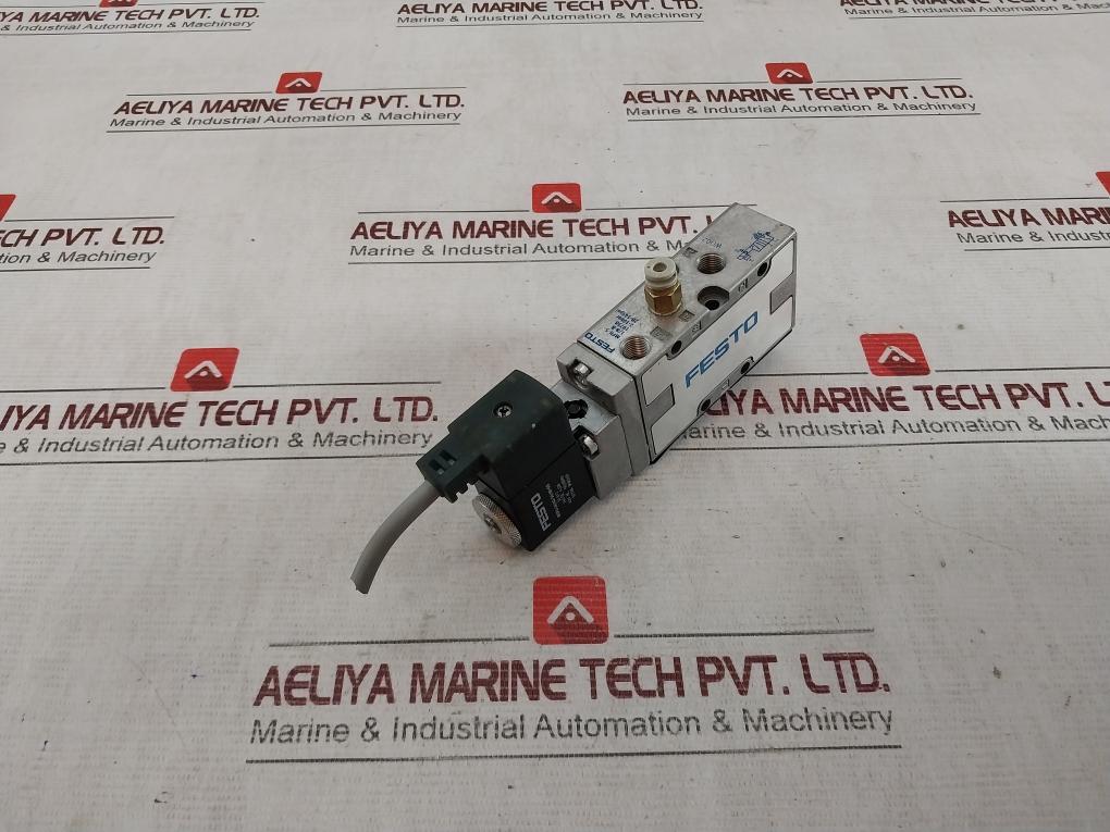 Festo Mfh-5-1/8-b Solenoid Valve 28-145Psi 2-10Bar 24Vdc 4.5W 42Vac