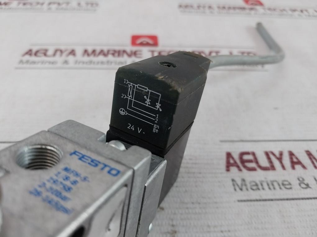 Festo Mfh-5-1/8-b Solenoid Valve Msfg-24/42-50/60-od 42Vac 50/60Hz 24Vdc 4,5W