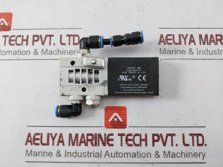 Festo Mhe3-ms1H-3/2G-1/8 Solenoid Individual Air Valve 525147 24V Dc