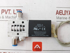 Festo Mhe3-ms1H-3/2G-1/8 Solenoid Valve With Connecting Cable 21,6V-26,4V Dc