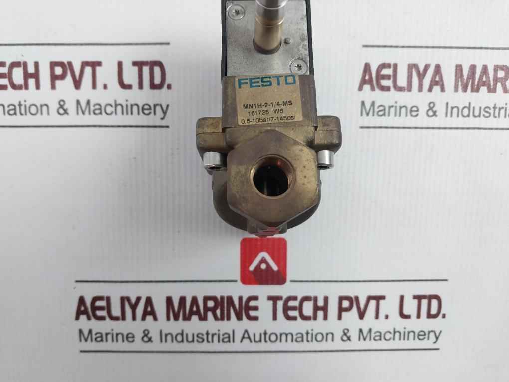 Festo Mn1H-2-1/4-ms Solenoid Valve 161725 W6 0,5-10Bar/7-145Psi