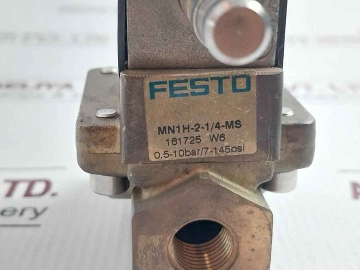 Festo Mn1H-2-1/4-ms Solenoid Valve 161725 W6 0,5-10Bar/7-145Psi