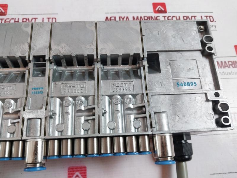 Festo Mpa-mpm-vi Terminal Valve 1-0.9-10 12.14:3-8 Bar 537987 D702 R01