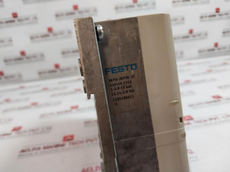 Festo Mpa-mpm-vi Terminal Valve 1-0.9-10 12.14:3-8 Bar 537987 D702 R01