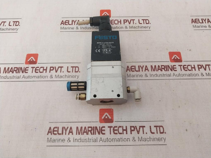 Festo Mppe-3-1/8-6-010-b Proportional Pressure Regulator 8Bar/120Psi 393817W07