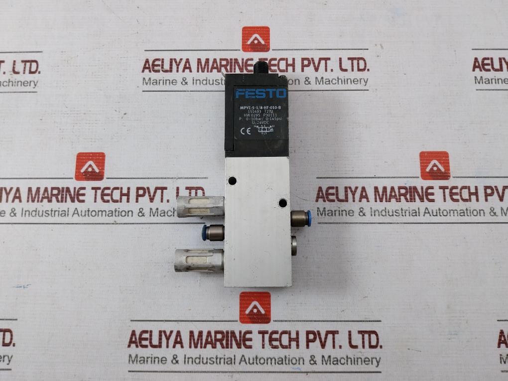 Festo Mpye-5-1/8-hf-010-b 151693 T272 Proportional Valve 24Vdc 0-145 Psi