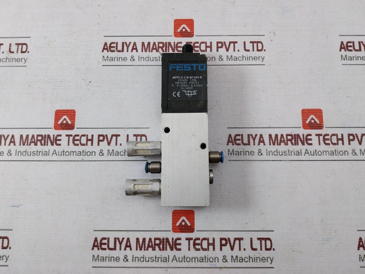 Festo Mpye-5-1/8-hf-010-b 151693 T272 Proportional Valve 24Vdc 0-145 Psi